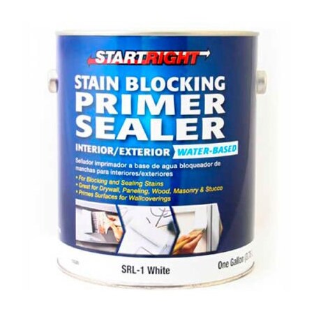 General Paint Start Right Interior/Exterior Stain Blocking Primer/Sealer, Gallon - 133281